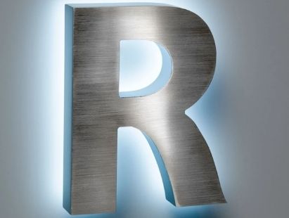 stainless steel letters