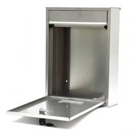 1- Caja de acero inoxidable residencial