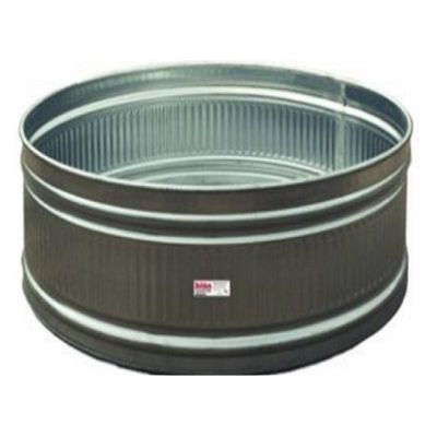1000-gallon Galvanized steel stock tank