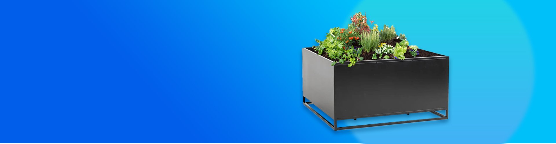 Galvanized Steel Planter Boxes