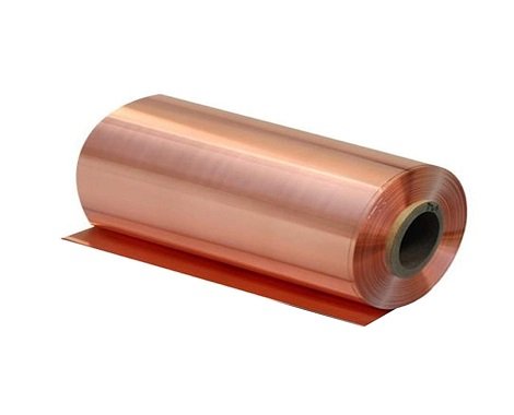 Laminage de tôles de cuivre