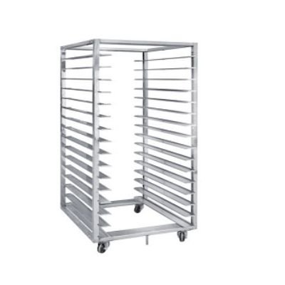 16 Trays Stainless Steel Bakery Trolley