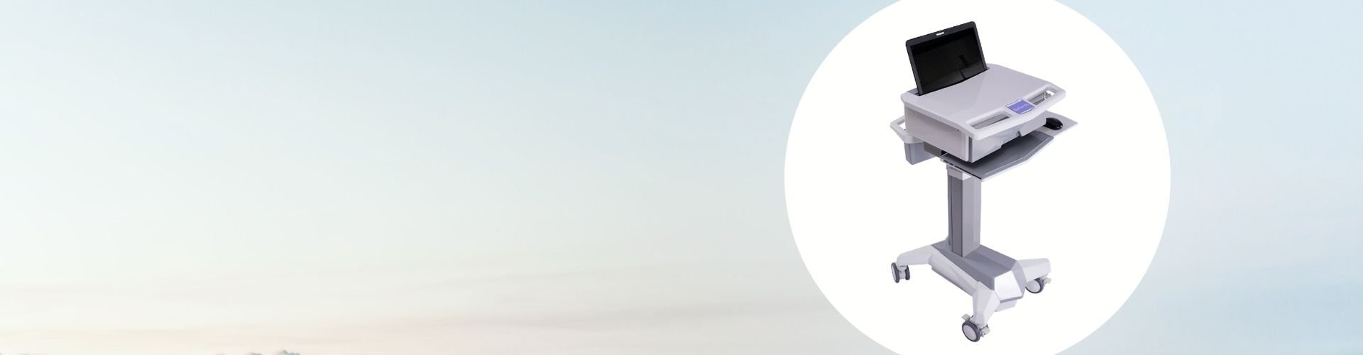 Heavy-Duty Computer Cart