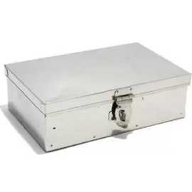 3- Caja comercial de acero inoxidable