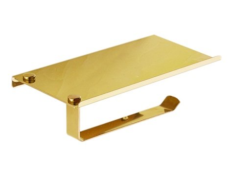 Suporte de latão para rolo de papel
