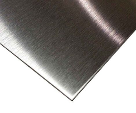 #4 Brushed Stainless Steel Sheet