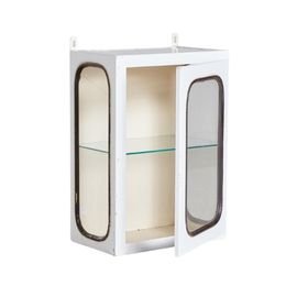 Cottage Vintage Metal Medicine Cabinet