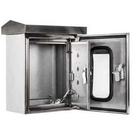 4- Caja de acero inoxidable para construcción