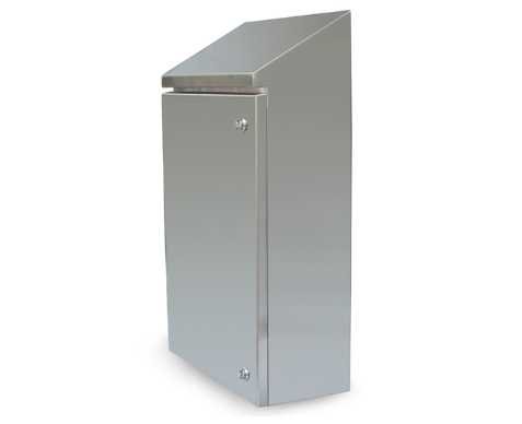 Caja de acero inoxidable para la industria alimentaria