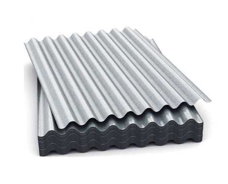 Ribbed Sheet Metal Roofing