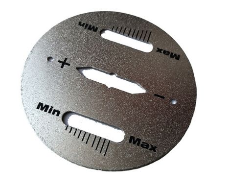Aluminum Blank Metal Nameplates
