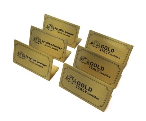 Anodized Aluminum Sublimation Metal Nameplate