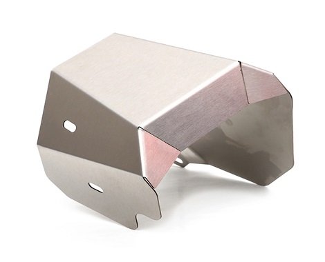 Brushed Stainless Steel Sheet Metal Heat Shield