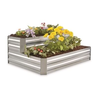 Clover-shaped Galvanized Steel Planter Box