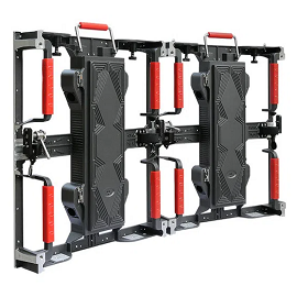 Curved LED Screen Cabinet for Outdoor Rental Use