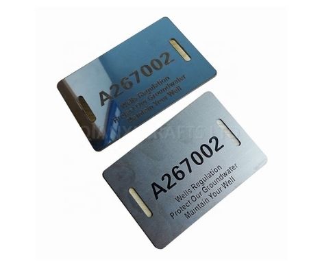 Engraved Stainless Steel Metal Nameplates