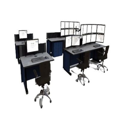 Ergonomic NOC Center Furniture