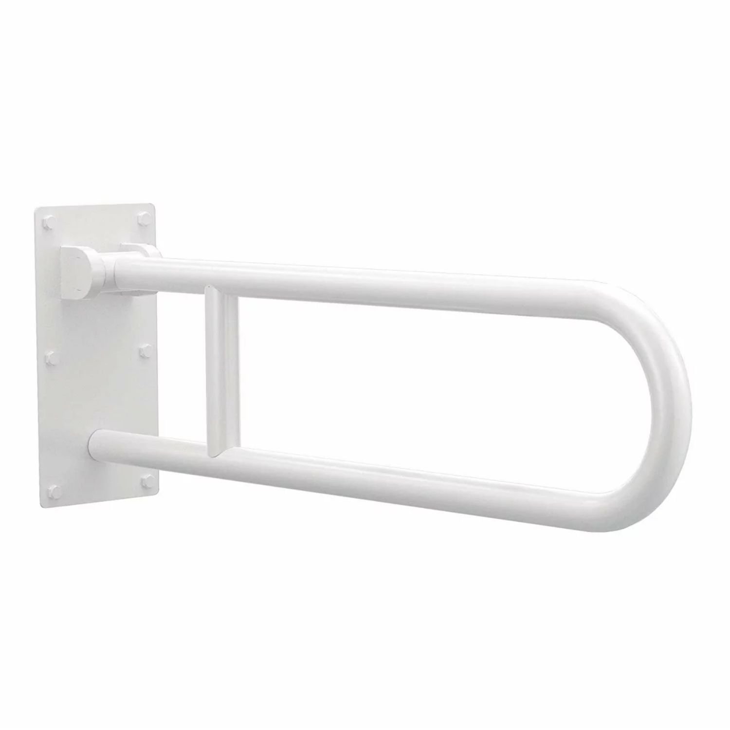 Flip-Up Screw-In Safety Bathroom Grab Bar