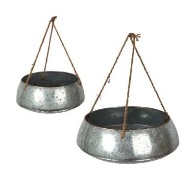 Galvanized Steel Hanging Planter Boxes