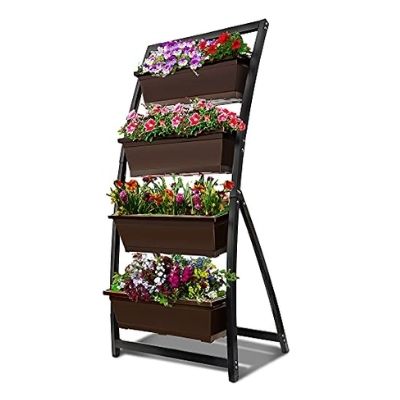 Galvanized Steel Planter Boxes with Stand