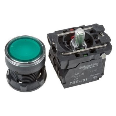 Bouton poussoir électrique éclairé