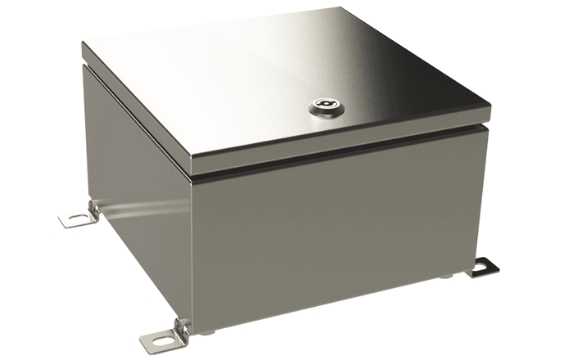 Características de la caja de acero inoxidable KDM