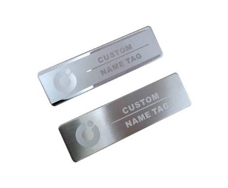 Metal Attach Decorating Nameplates