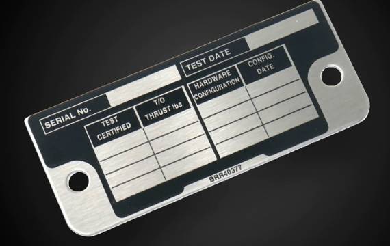 Metal Nameplates Production Services
