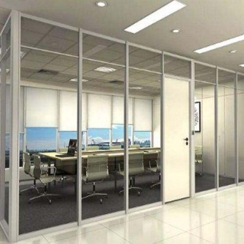 Office Room Glass Partition Wall