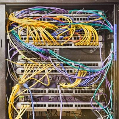 Коммутационная панель шкафа данных Open Rack