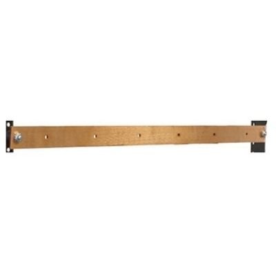 Barra de aterramento de cobre para montagem em rack