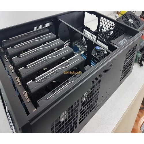 Caja de minería para montaje en rack