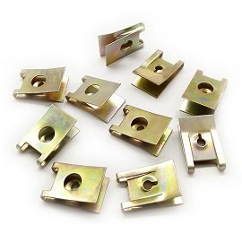 Sheet Metal U-Type Car Screw Base Fastener Clips