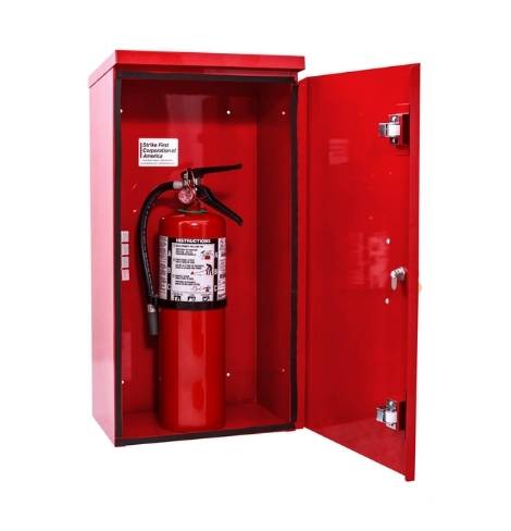 Gabinetes para extintores de incendios de una puerta