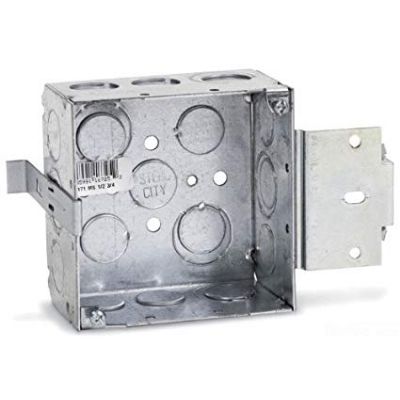 Square Outlet Metal Box