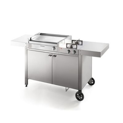 Stainless Steel Barbeque Trolley