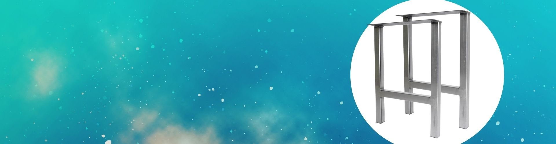 Pernas de mesa de aço inoxidável