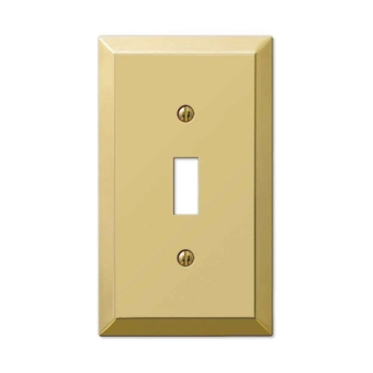 Cast Brass Rectangular Escutcheon Plate