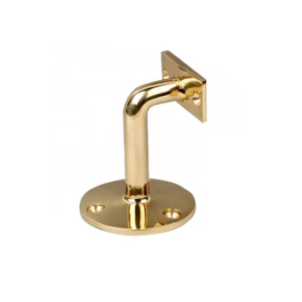 Heavy Floor Brass Handrail Bracket