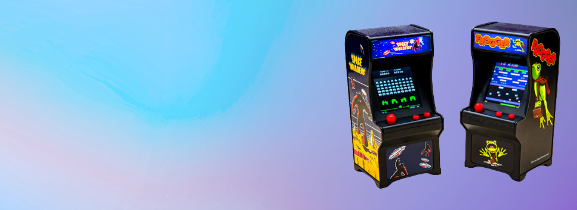 Mini Arcade Cabinet banner