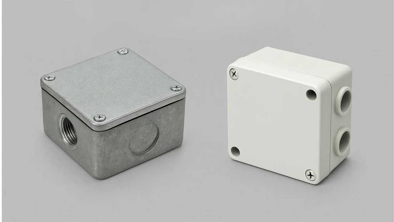 Plastic vs Metal Junction Box-Which one to Buy