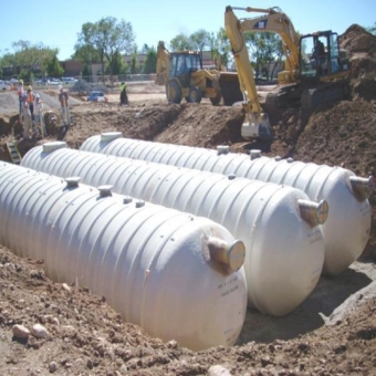 10000-gallon Underground Water Storage Tank_