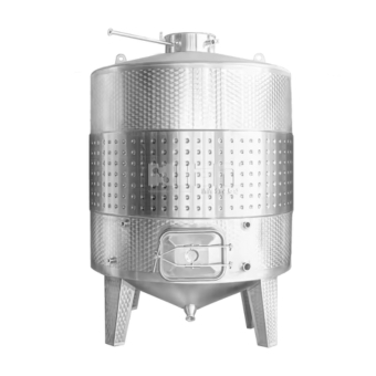 3000L4000L Manhole Sealed Stainless Steel Juice Storage Tank