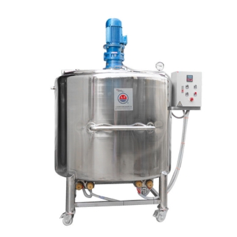 Horizontal Cylinder Juice Storage Tank with Cooling Jackets
