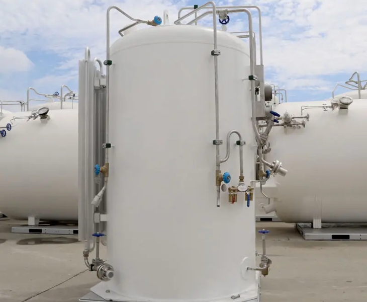 KDMfab Liquid Oxygen Tank Structure Double Cylinder Design