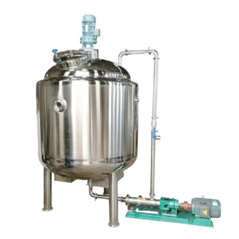 1000 Gallon Stainless Steel Mixing Tank