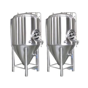 400 Liters High-Pressure Glycol Storage Tank with Jacket Dished Bottom