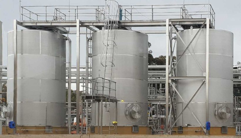 Высококачественные резервуары для хранения кислоты от KDMSTEEL