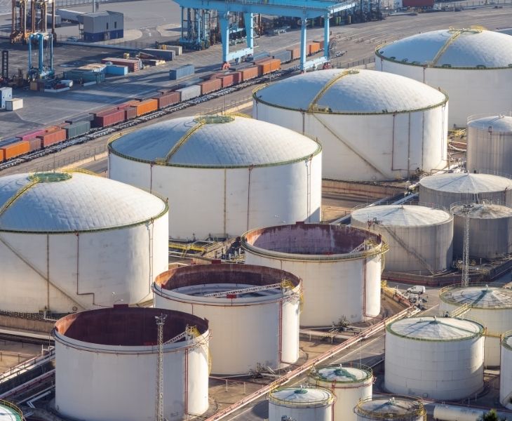 Methanol Storage Tank Material Finish