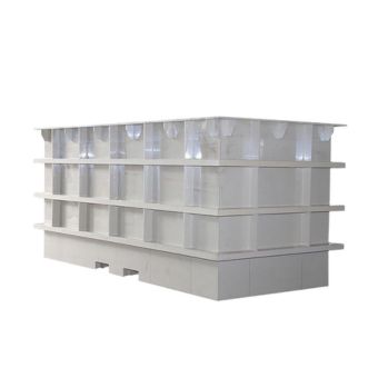 Прямоугольный резервуар для хранения кислоты
